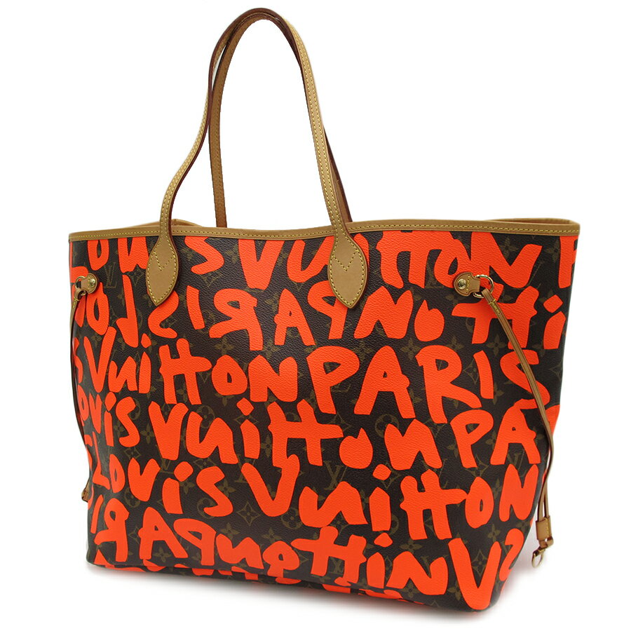 LOUIS VUITTON Monogram Stephen Sprouse Orange Graffiti NEVERFULL GM Shoulder Bag | eBay