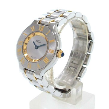 カルティエ マスト21SM 28mm W10073R6 レディース 腕時計【Aランク】【中古】