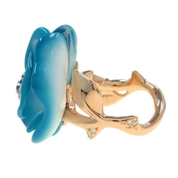 クリスチャン・ディオール ローズディオールポップリング#51(日本サイズ10.5号近辺) 【無料ギフトラッピング】【Aランク】【中古】