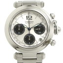 カルティエ パシャCクロノ 35mm W31048M7 ボーイズ 腕時計【Aランク】【中古】