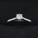 カルティエ ソリテール1895リング/D0.21ct#49(日本サイズ8.5号近辺) 【無料ギフトラッピング】【Aランク】【中古】