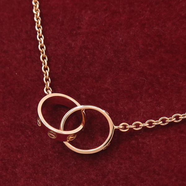 カルティエ ベビーラブネックレス 