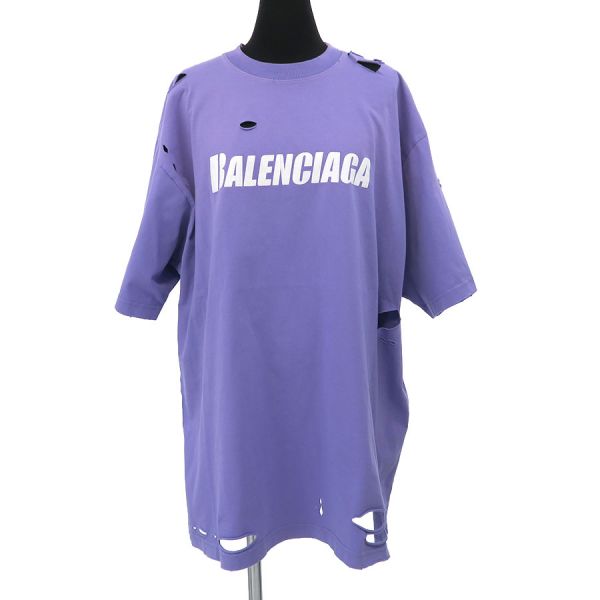 バレンシアガ 21SS・Tシャツ 【Bランク】【中古】