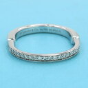 ティファニー ロックリング/パヴェダイヤモンド/d0.40ct#18近...(4)