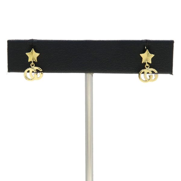 グッチ GGランニングピアス/スター 【無料ギフトラッピング】【Aランク】【中古】