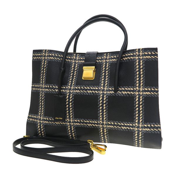 MIUMIU マドラスバイカラーショルダーバッグ miumiu ミュウミュウ マドラス ショルダーバッグ バイカラー 【公式通販】