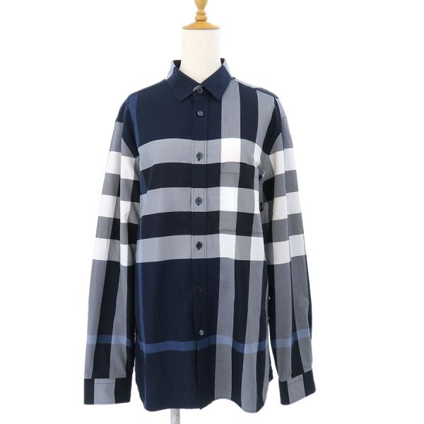 ■美品■BURBERRY LONDON バーバリー 長袖 シャツ ブラウス レディース サイズ38 コットン チェック ブラック ブランド古着【中古】20240424/GP5114 中古・古着通販】BURBERRY LONDON (バーバリーロンドン) ノバチェック
