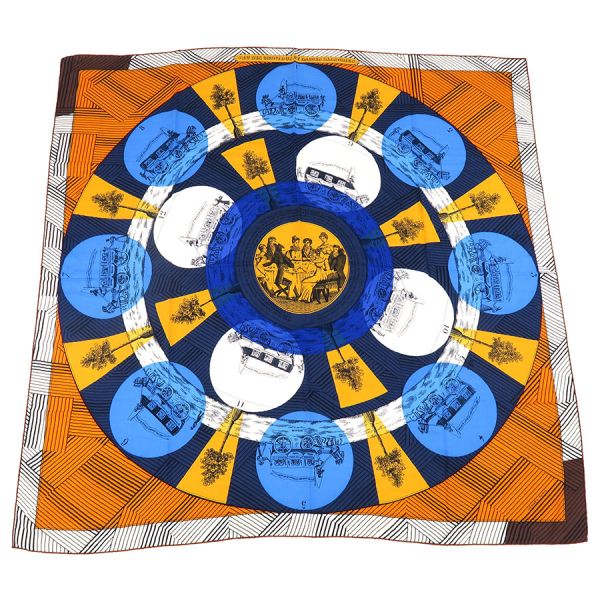 エルメス カレジェアン・カシミヤシルク 【Bランク】【中古】