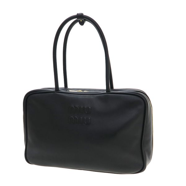 Miumiu - ミュウミュウ レザーボーバッグ 5BB117【Aランク】【中古】