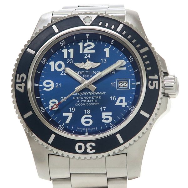ブライトリング スーパーオーシャン2 44mm A17392 メンズ 腕時計【Aランク】【中古】