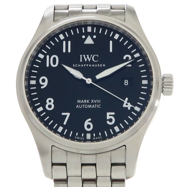 IWC パイロットウォッチ マークXVIII 40mm IW327011 メンズ 腕時計【Aランク】【中古】