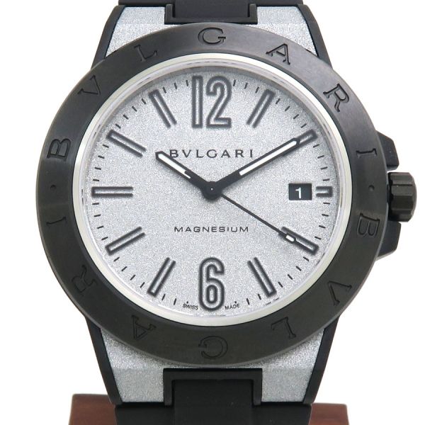 ブルガリ ディアゴノ マグネシウム 41mm DG41SMC メンズ 腕時計【Aランク】【中古】