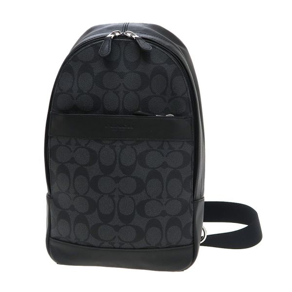 COACH - コーチ シグネチャー・ボディバッグ 54787【Aランク】【中古】