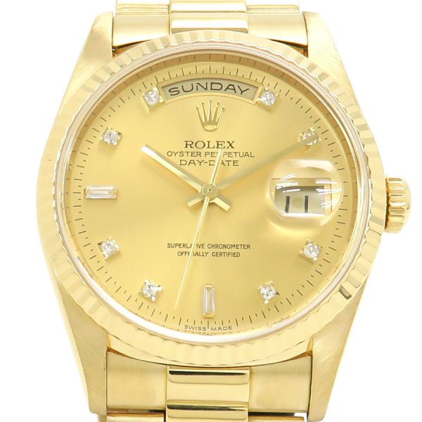 ロレックス デイデイト 36mm 18238A メンズ 腕時計【Aランク】【中古】