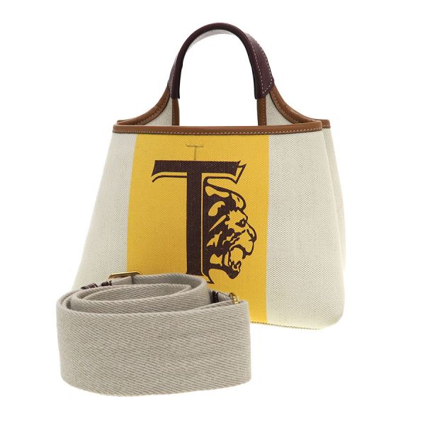 Tod's - トッズ キャンバスバッグ マイクロ 【Bランク】【中古】