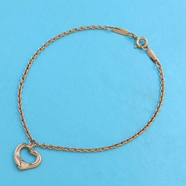 Moonstone - ティファニー オープンハートブレスレット/11MM/現行 【無料ギフトラッピング】【Aランク】【中古】