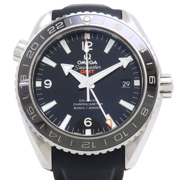 オメガ シーマスター プラネットオーシャン GMT 43.5mm 232.32.44.22.01.001 メンズ 腕時計【Aランク】【中古】
