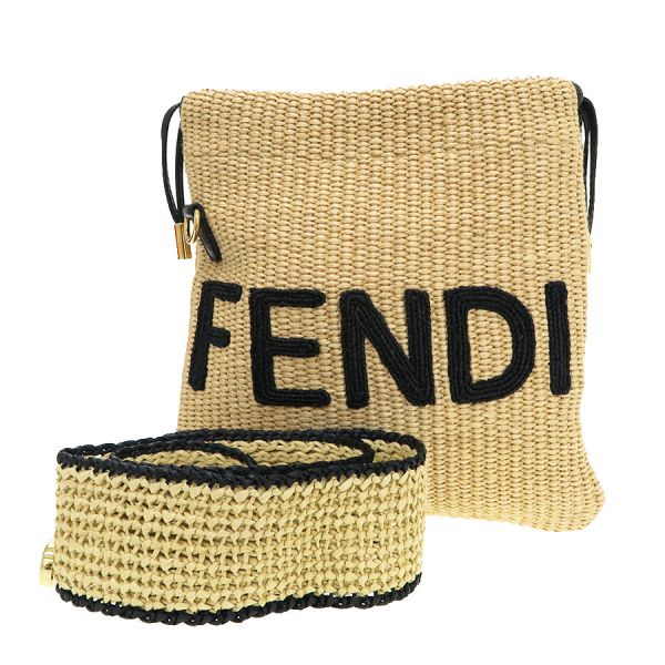 FENDI - フェンディ パック スリムクラッチ スモール 8BT337AAYRF1E1I【Aランク】【中古】