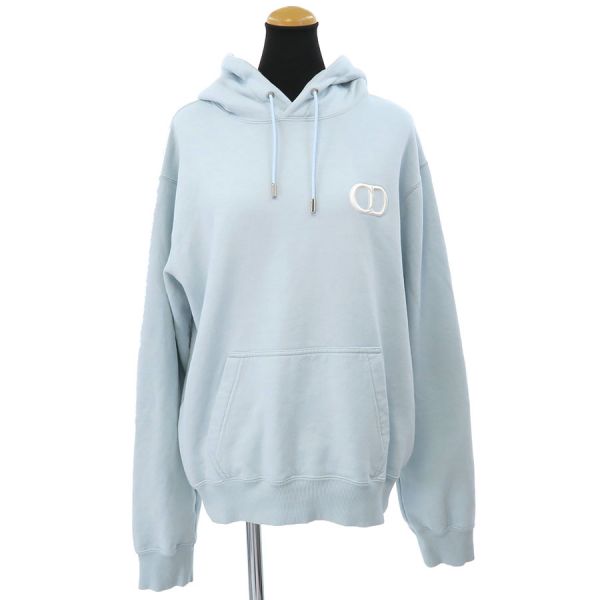 未使用 クリスチャンディオール Christian Dior パーカー2022AW フーディー コットン100％ トップス レディース イタリア製  S ベージュ Christian Dior - 未使用 クリスチャンディオール Christian Dior