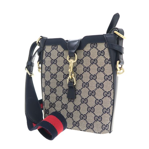 GUCCI - グッチ GGキャンバス・ミニバケットショルダー 782919【Aランク】【中古】