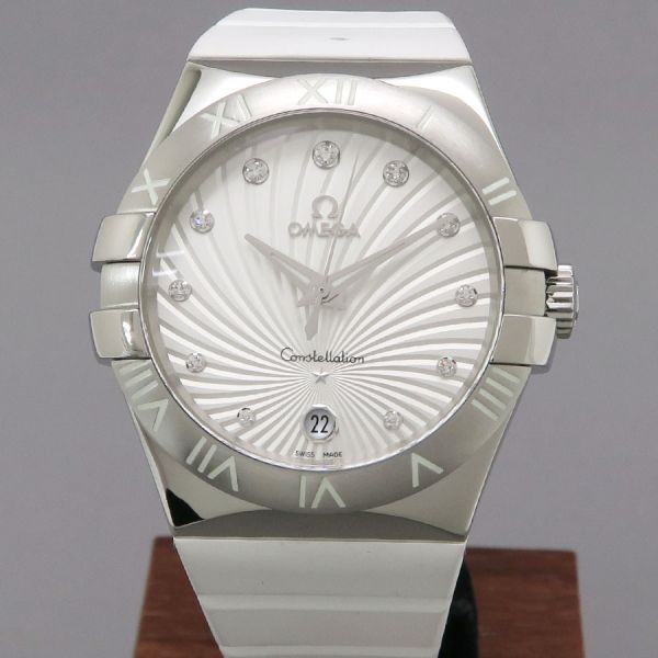 オメガ コンステレーション 35mm 123.12.35.60.52.001 レディース 腕時計【Aランク】【中古】