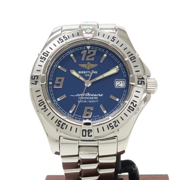 ブライトリング コルトオーシャン 33mm A57350 レディース 腕時計【Aランク】【中古】