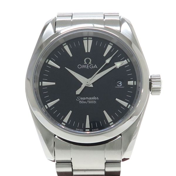 オメガ シーマスター アクアテラ 36.2mm 2518.50 メンズ 腕時計【Aランク】【中古】