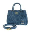 ミュウミュウ マテラッセ・2WAYハンド 5BA258【Aランク】【中古】