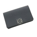 ロエベ アナグラム ビジネスカードホルダー 【Bランク】【中古】