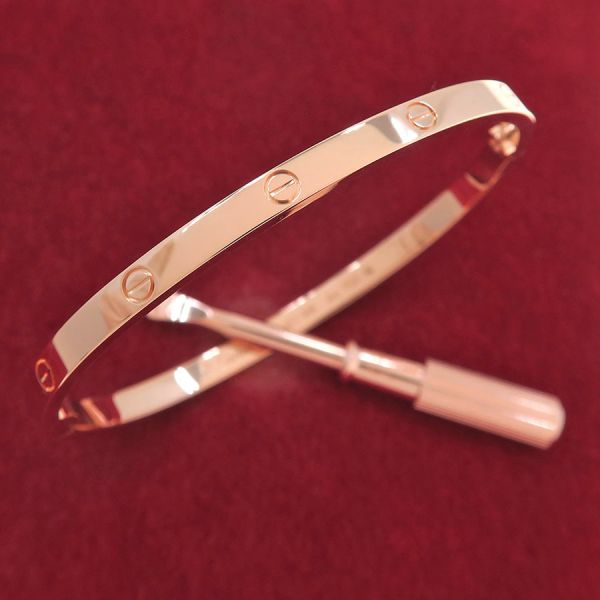 楽天市場】カルティエ ラブブレス pg（ブレスレット｜レディース