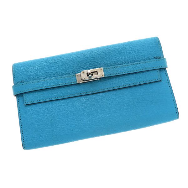 楽天市場】エルメス ケリーウォレット（カラーブルー
