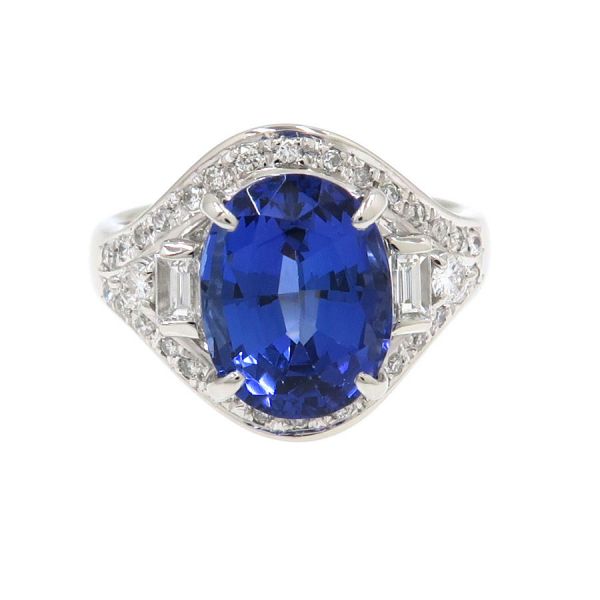 【中古】ノンブランド宝石Pt900...