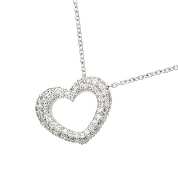 ポンテヴェキオ エモツィオーネダイヤネックレス/S 【無料ギフトラッピング】【Aランク】【中古】