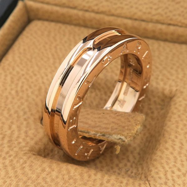 ブルガリ ビーゼロワンリング/1バンド#48(日本サイズ8号近辺) 【無料ギフトラッピング】【Aランク】【中古】