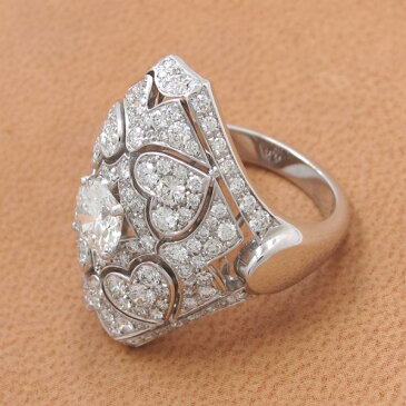 ブルガリ ジャルディーニイタリアーニリング/D1.00ct#16.5 【無料ギフトラッピング】【Aランク】【中古】