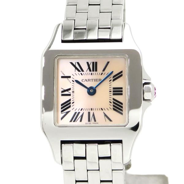 カルティエ サントスドゥモワゼルSM W:20×H:28mm W25075Z5 レディース 腕時計【Aランク】【中古】のサムネイル