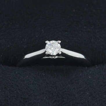 カルティエ ソリテール1895リング/D0.19ct#50(日本サイズ9.5号近辺) 【無料ギフトラッピング】【Bランク】【中古】
