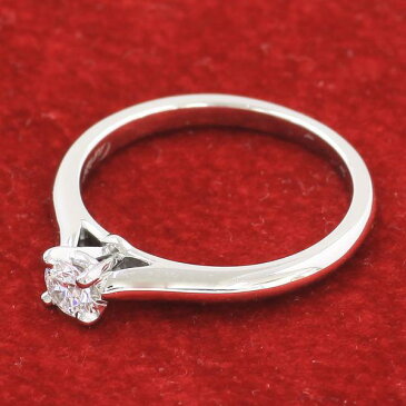 カルティエ ソリテール1895リング/D0.19ct#50(日本サイズ9.5号近辺) 【無料ギフトラッピング】【Bランク】【中古】