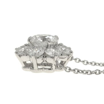 ハリーウィンストン サンフラワーダイヤネックレス/D0.71ct 【無料ギフトラッピング】【Aランク】【中古】