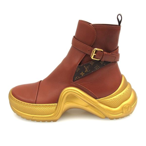 ルイヴィトン LVアークライト・ライン アンクルブーツ 【Bランク】【中古】