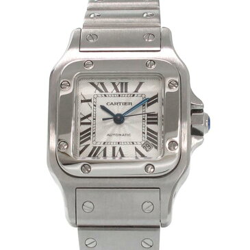 カルティエ サントスガルベSM 24mm W20054D6 レディース 腕時計【Aランク】(中古)