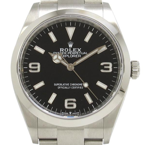 ロレックス エクスプローラー1 36mm 124270 メンズ 腕時計【Aランク】【中古】