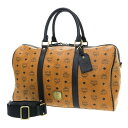 MCM ボストンバッグ/ストラップ付き 【Aランク】【中古】