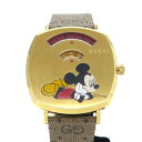 グッチ グリップウォッチ ディズニーコラボ　YA157420 157.4 レディース 腕時計【Aランク】(中古)