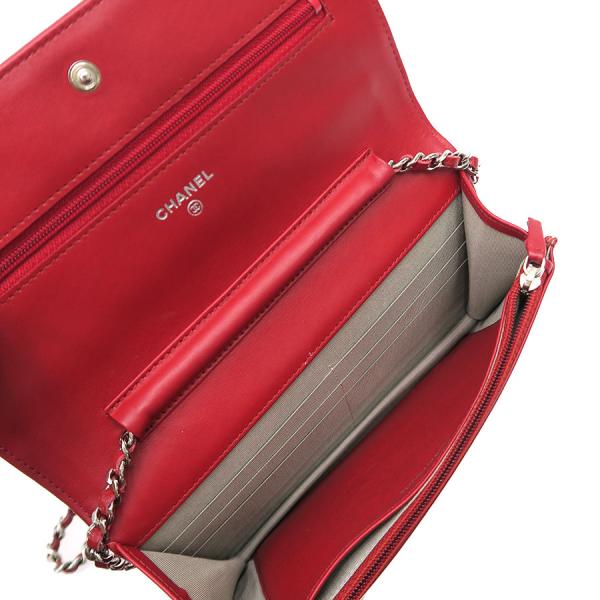 シャネル キャビア・チェーンウォレット 【Aランク】【中古】