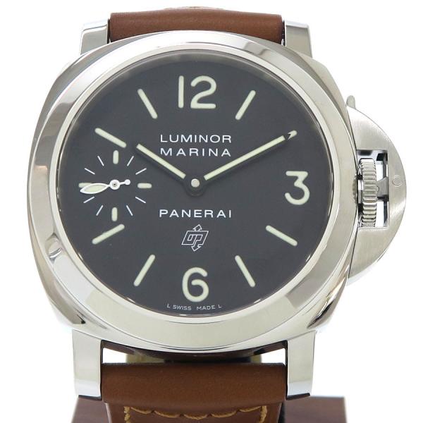 パネライ ルミノールマリーナロゴ 44mm PAM00005 メンズ 腕時計【Aランク】【中古】