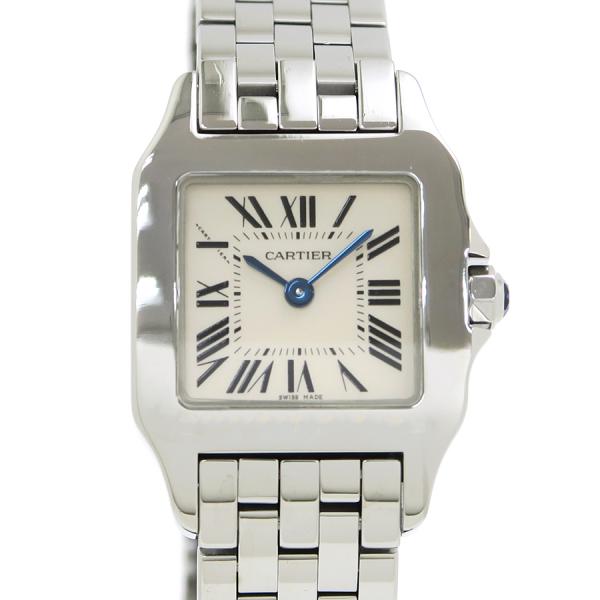 カルティエ サントスドゥモワゼルSM W:20×H:28mm W25064Z5 レディース 腕時計【Aランク】(中古)のサムネイル