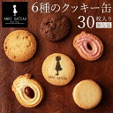 お菓子詰め合わせ（ハロウィン向き） プレゼント お菓子 ANRI GATEAU 6種 30個入り クッキー缶 送料無料 お菓子 個包装 お取り寄せグルメ 和三盆 洋菓子 送料無料 セット 缶 詰め合わせ かわいい 可愛い クッキー 母の日 お返し お礼 チョコ以外 義理 本命 2024 スイーツギフト