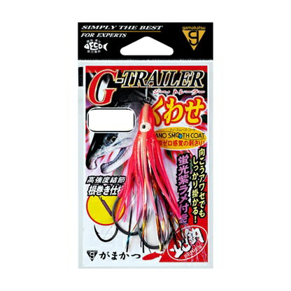 【5枚セット/クリックポスト】 がまかつ(gamakatsu) 鈎・仕掛 G-トレーラー くわせダブル ナノスムースコート