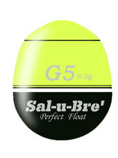 【クリックポスト】 ソルブレ(Sal-u-Bre) 円錐ウキ PFフカセ イエロー 1